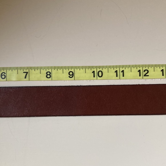 Boho Leather Belt 30” - Picture 3 of 10